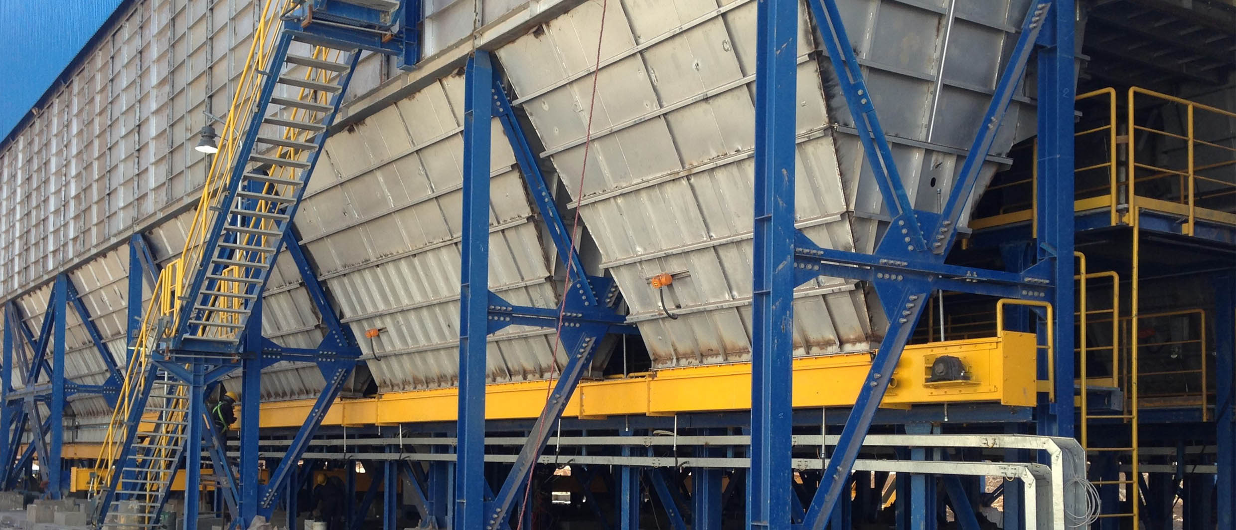 انتقال مواد زنجیری chain conveyer 
